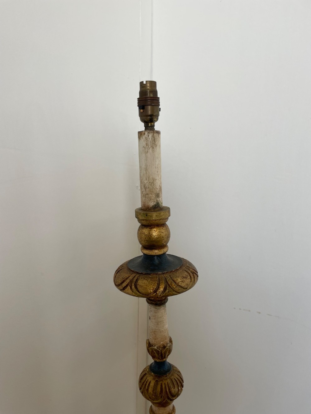 Painted standard lamp  View II