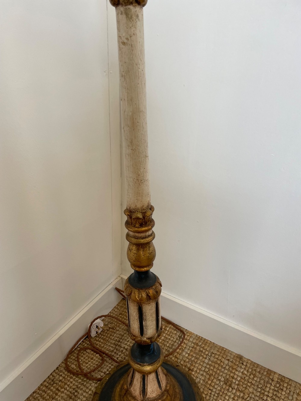 Painted standard lamp  View IV