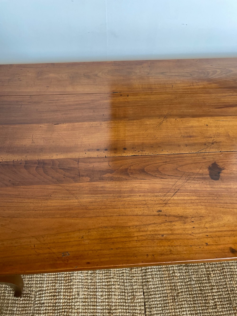 Louis XVI style farmhouse table View VII