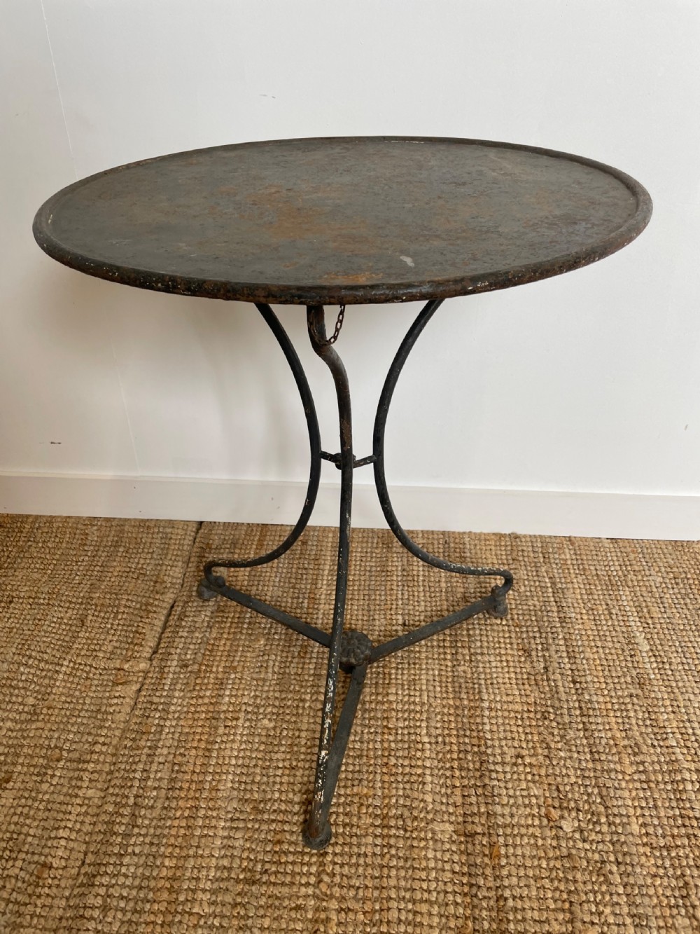 Very unusual cast iron table 