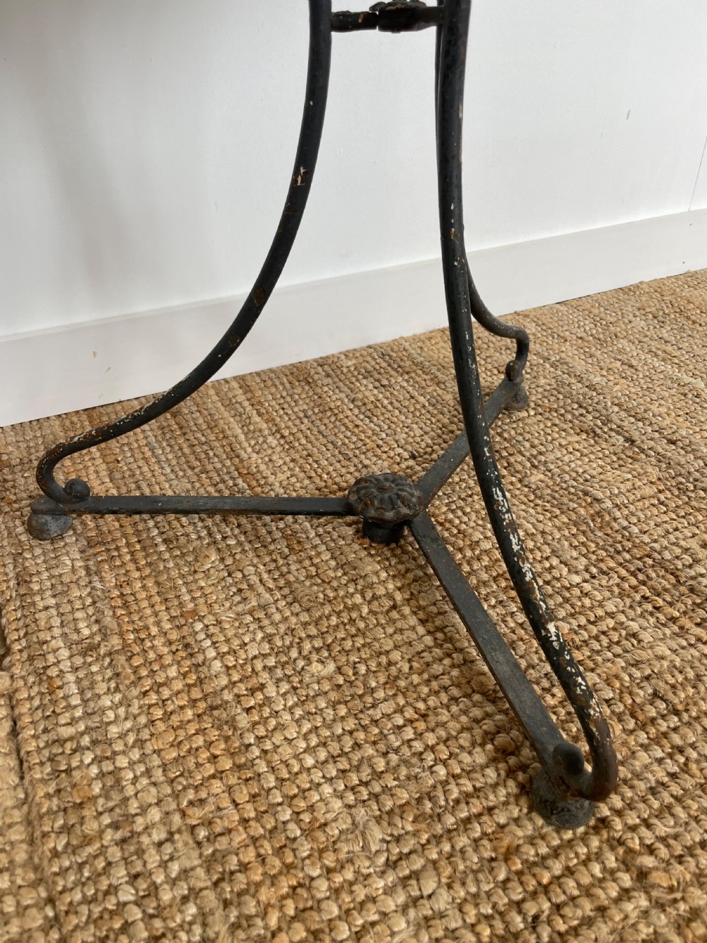 Very unusual cast iron table  View II