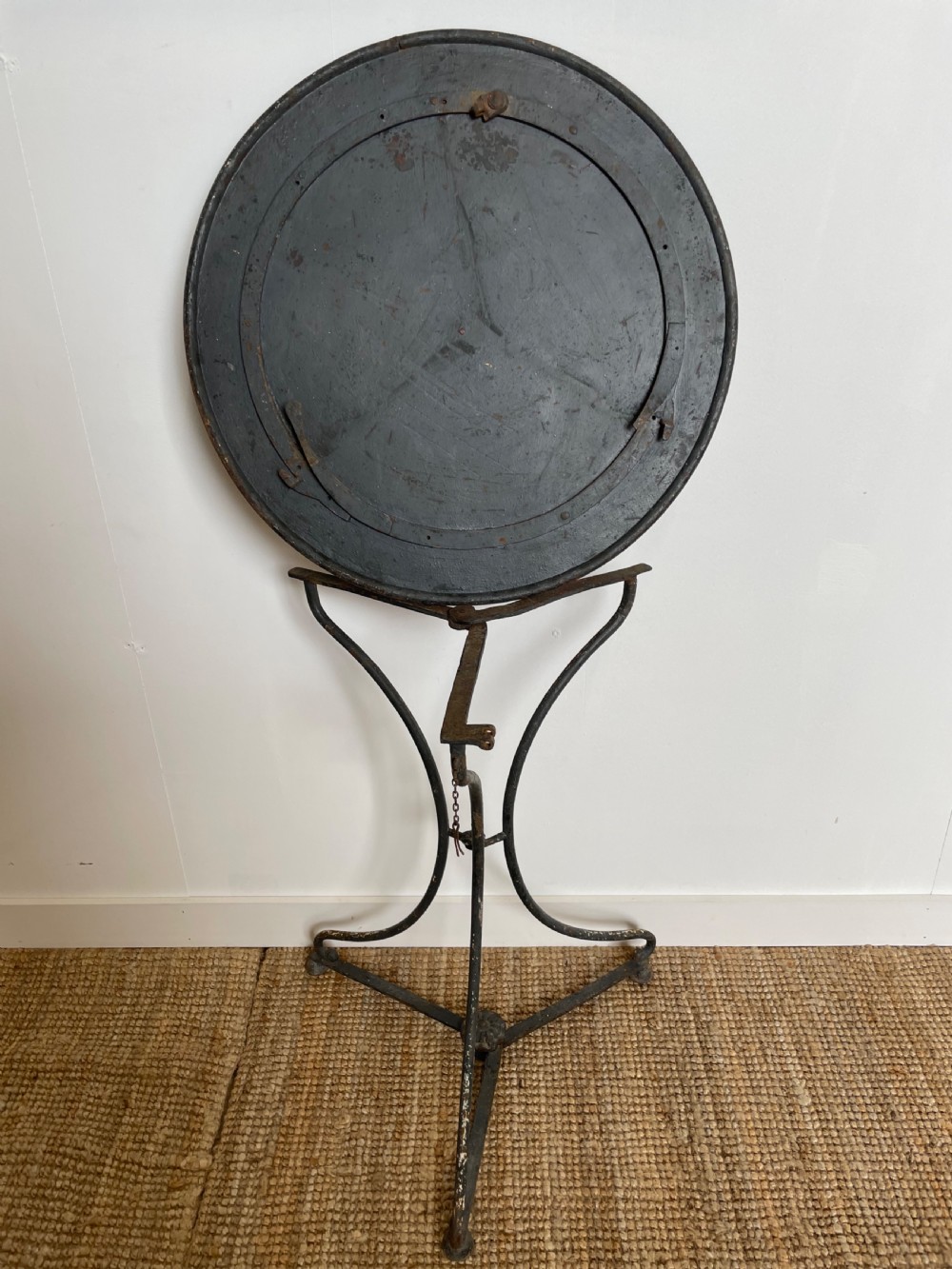 Very unusual cast iron table  View IV