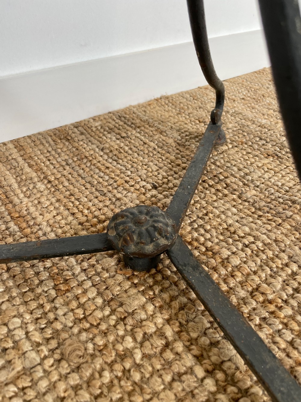 Very unusual cast iron table  View V