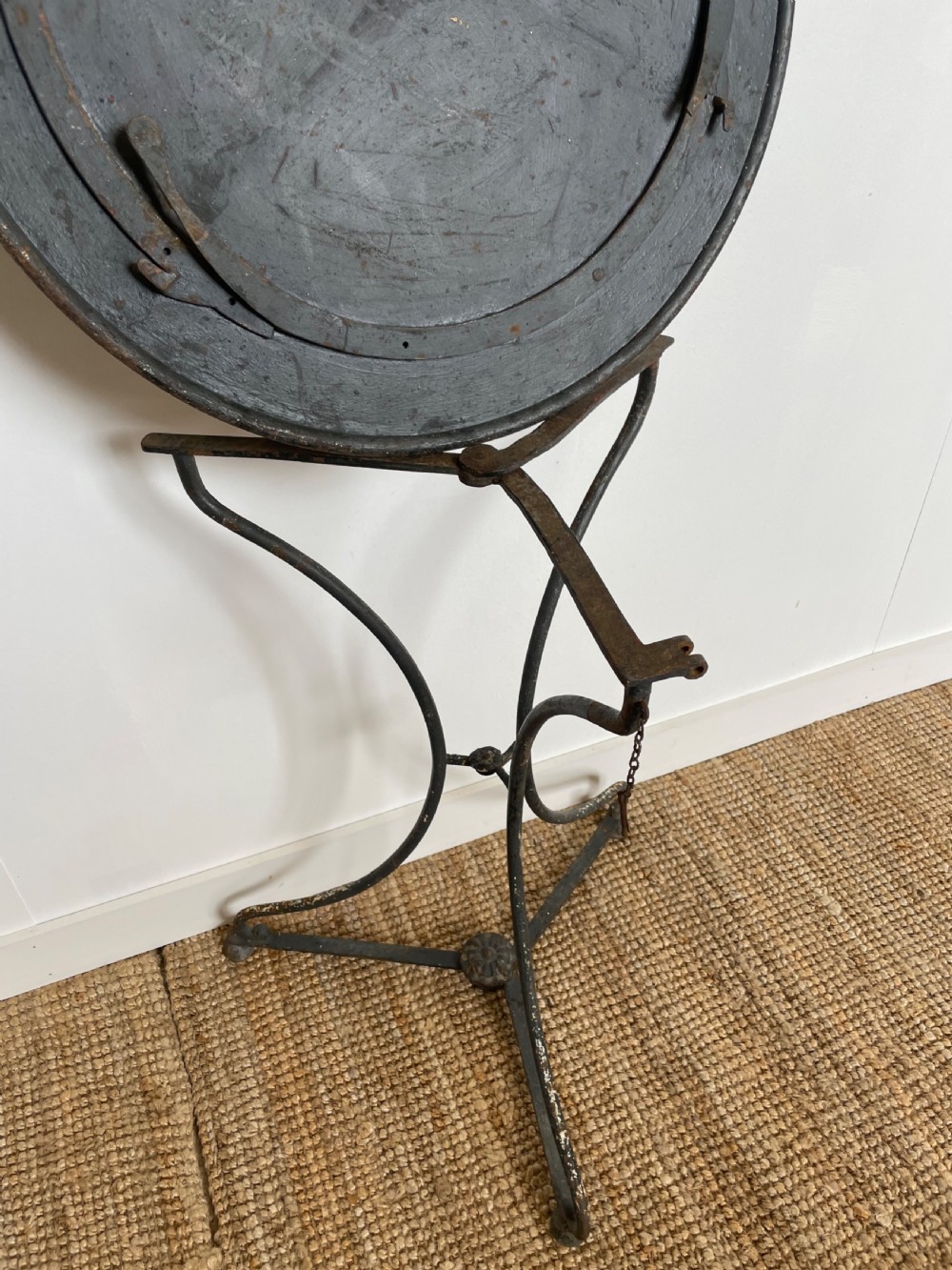 Very unusual cast iron table  View IX