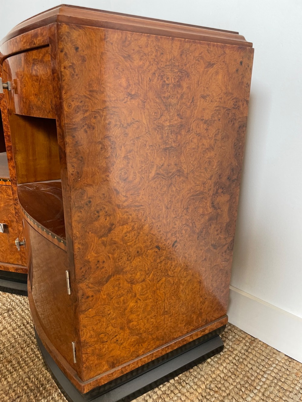 Pair of art deco bedside cabinets  View VI