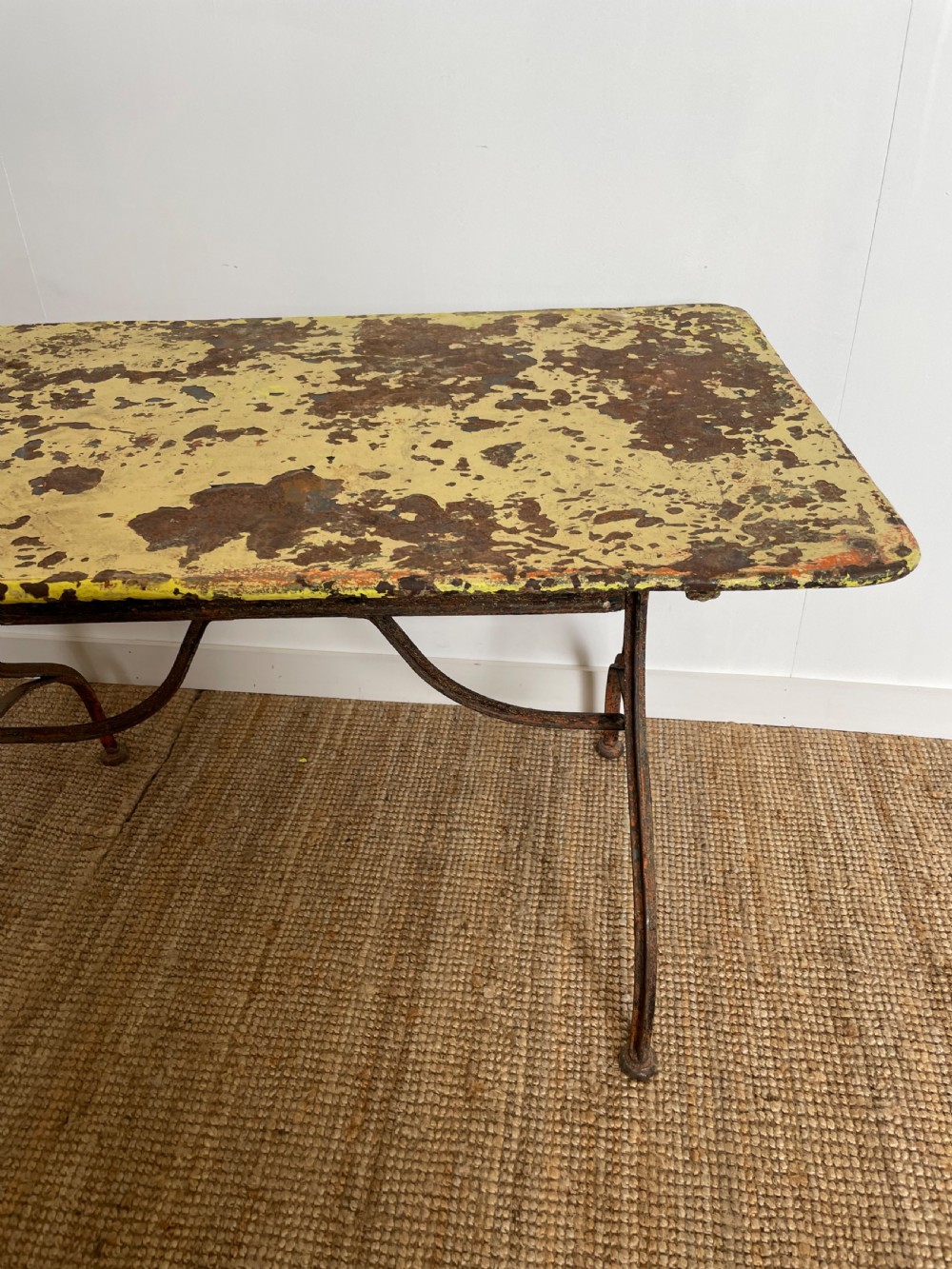 Cast iron garden table  View II