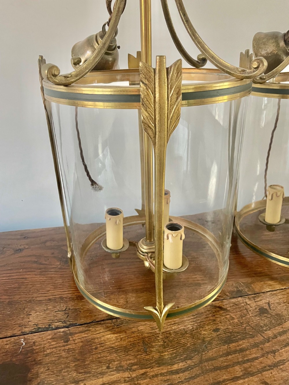 Pair of hallway lanterns  View II