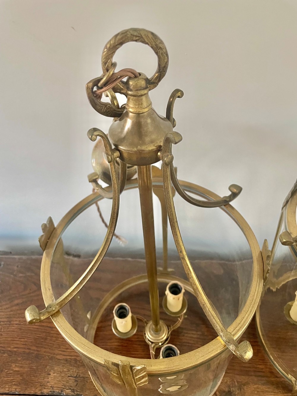 Pair of hallway lanterns  View VII
