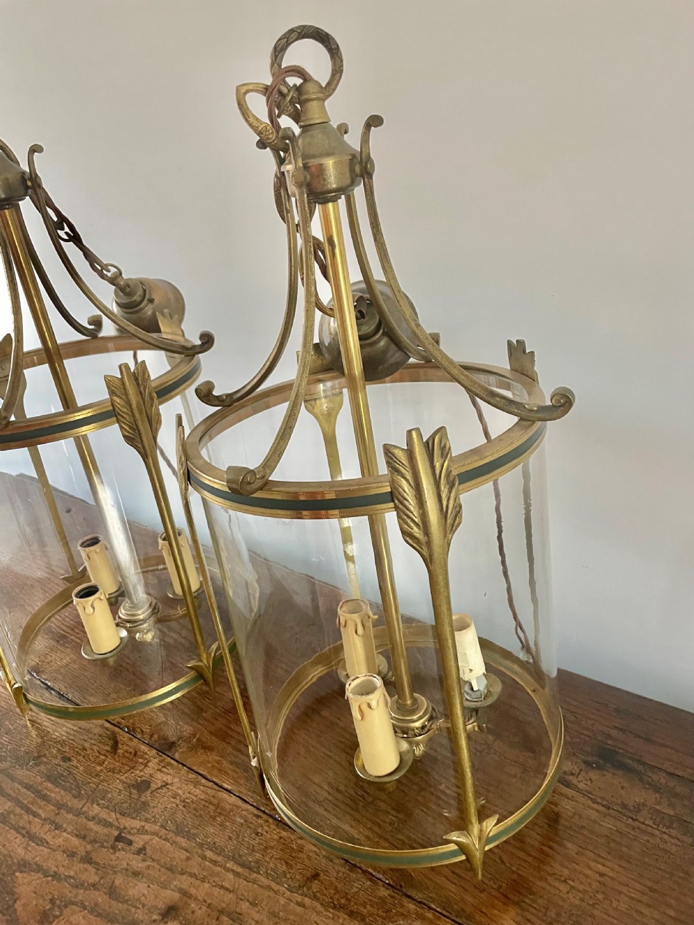 Pair of hallway lanterns  View VIII