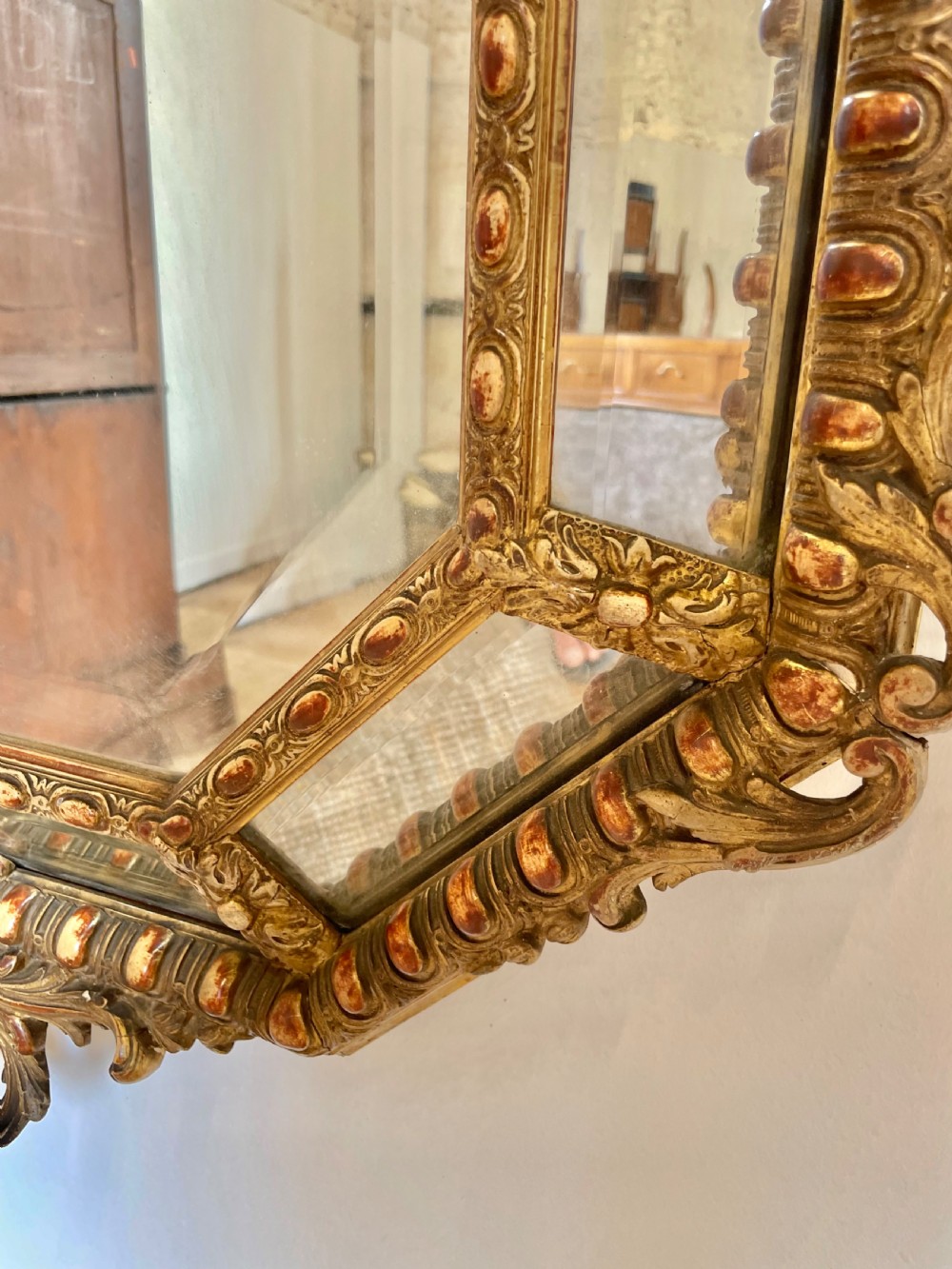 Napoleon III gilt mirror  View IV