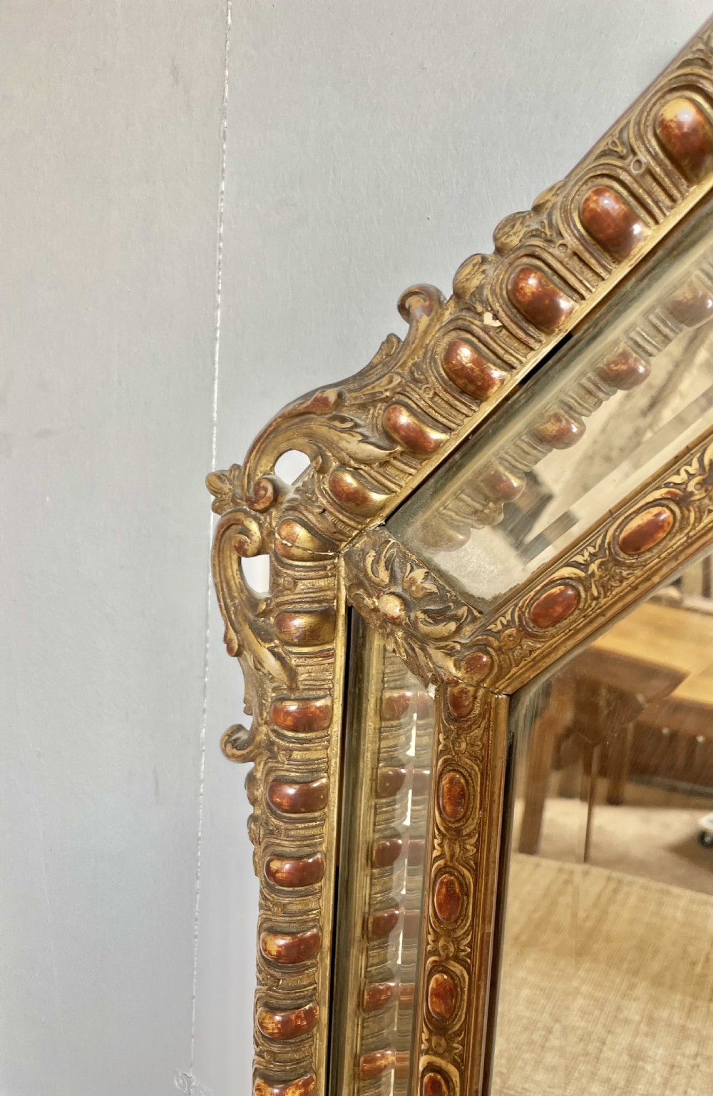 Napoleon III gilt mirror  View VI