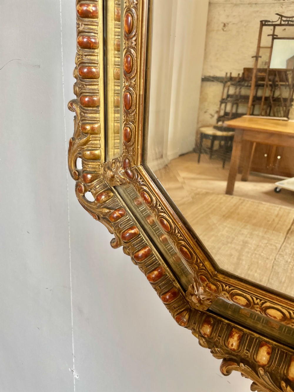 Napoleon III gilt mirror  View VIII