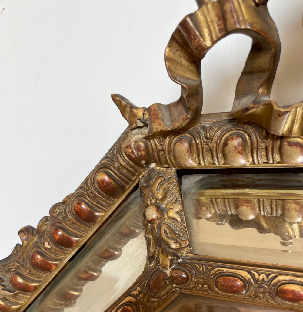 Napoleon III gilt mirror  View IX