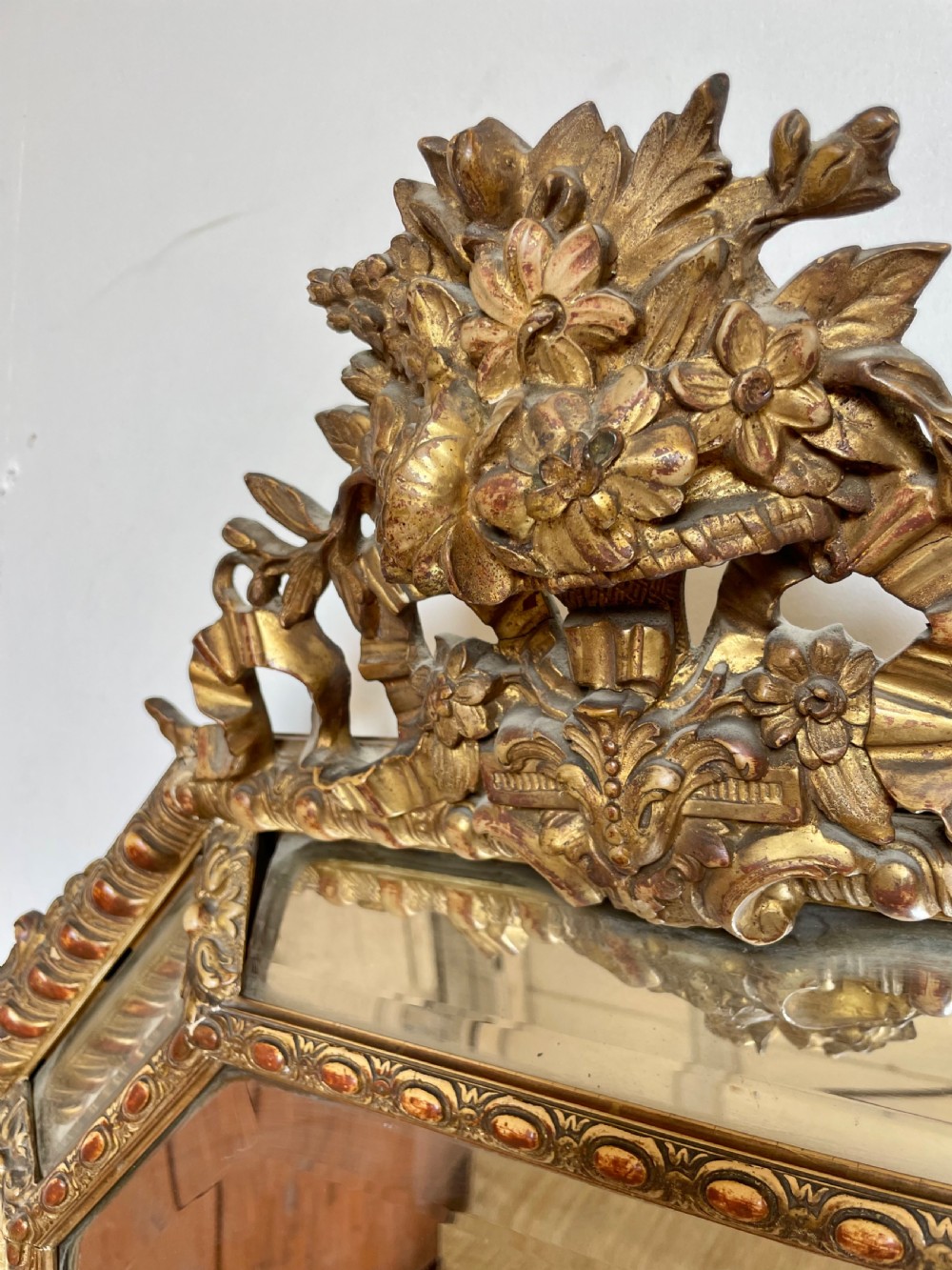 Napoleon III gilt mirror  View X