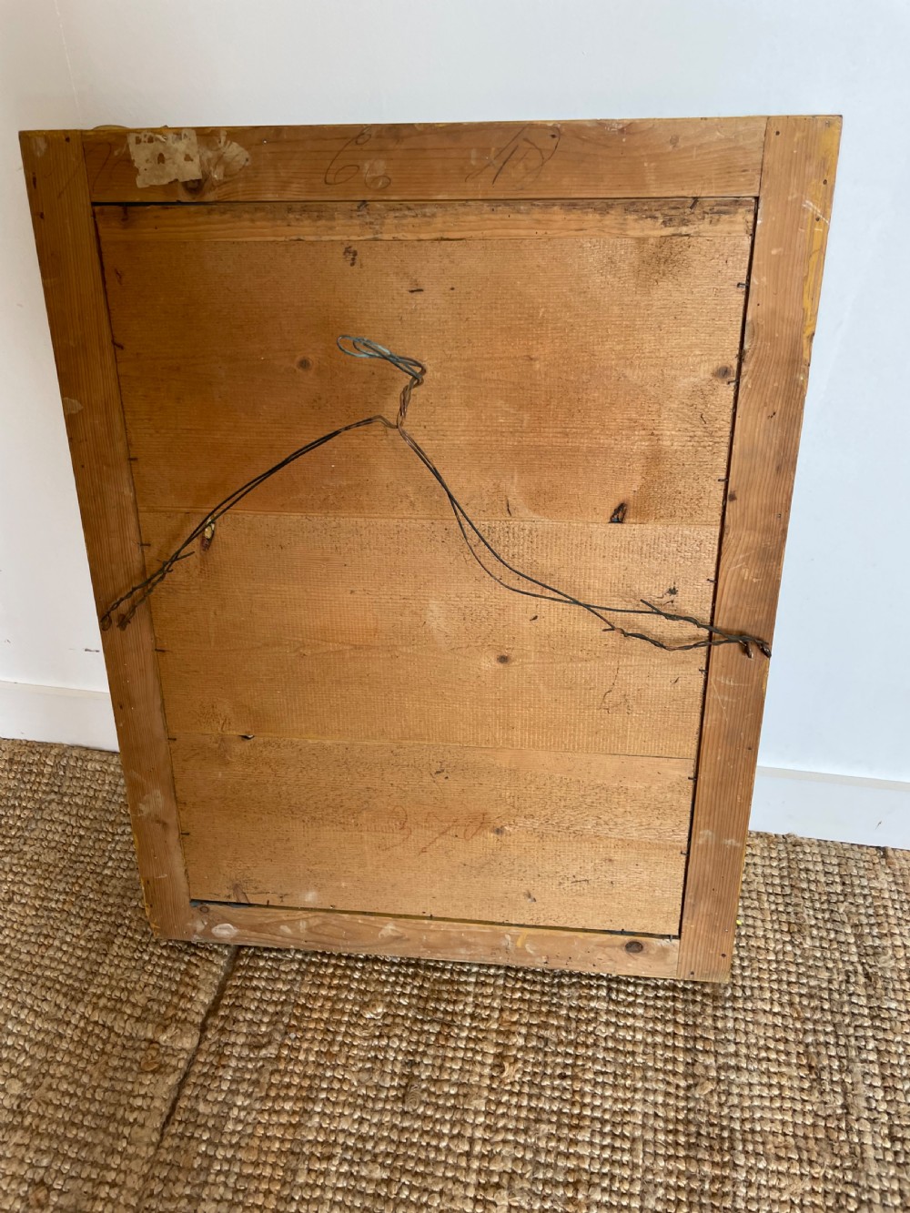 19th century gilt mirror  View IX
