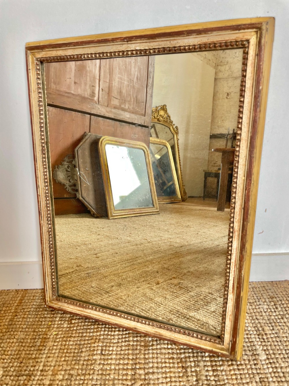 Antique gilt mirror 