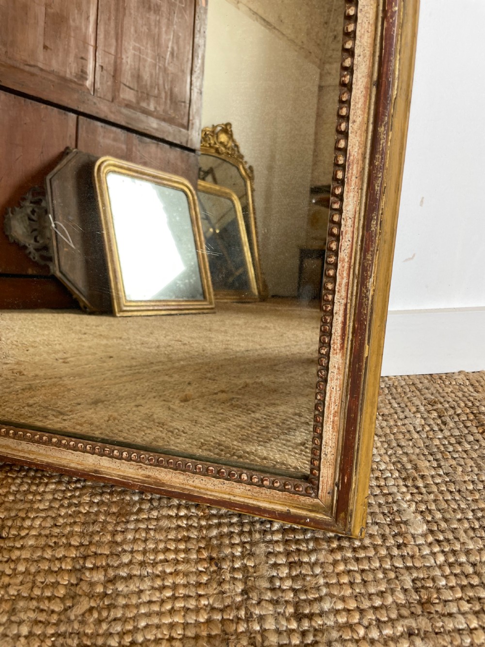 Antique gilt mirror  View II