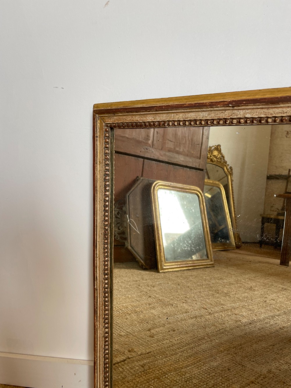 Antique gilt mirror  View IV