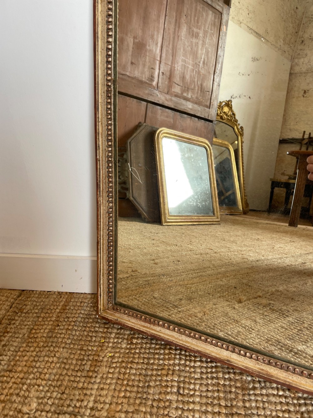 Antique gilt mirror  View V