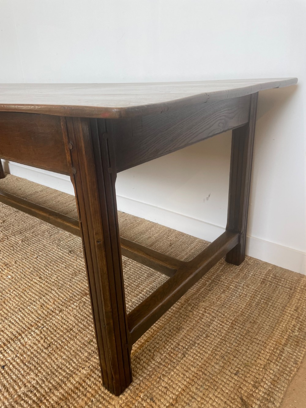 Oak farmhouse table  View II