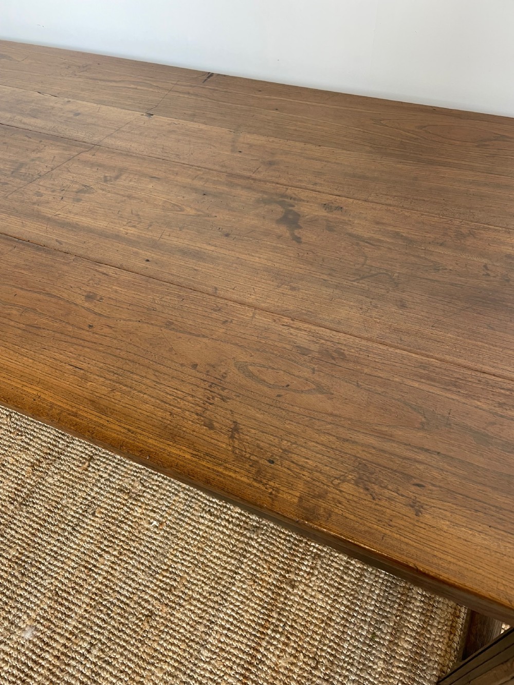 Oak farmhouse table  View IV