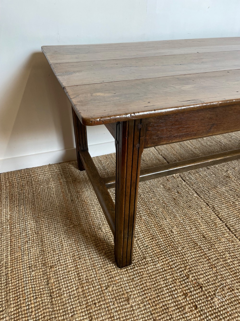 Oak farmhouse table  View IX