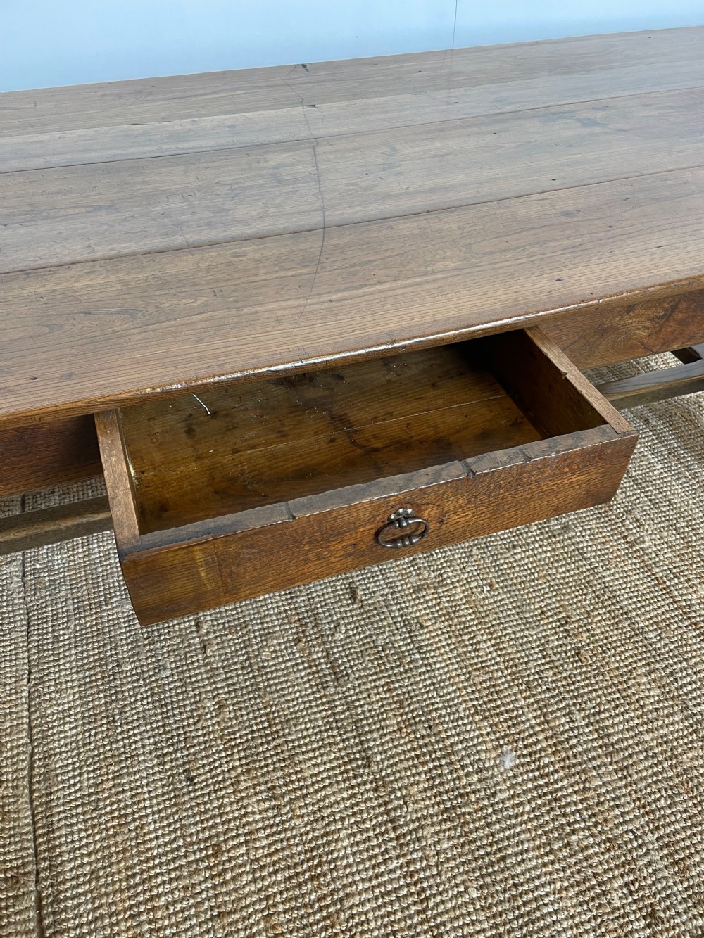 Oak farmhouse table  View XI