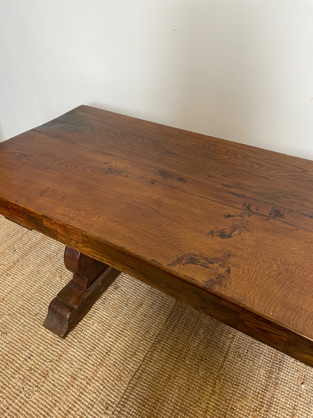 Oak refectory table  View IV