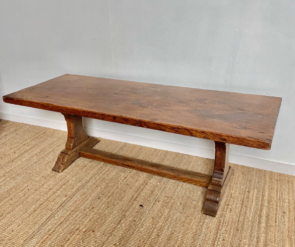 Antique oak refectory table 2.2 meters 