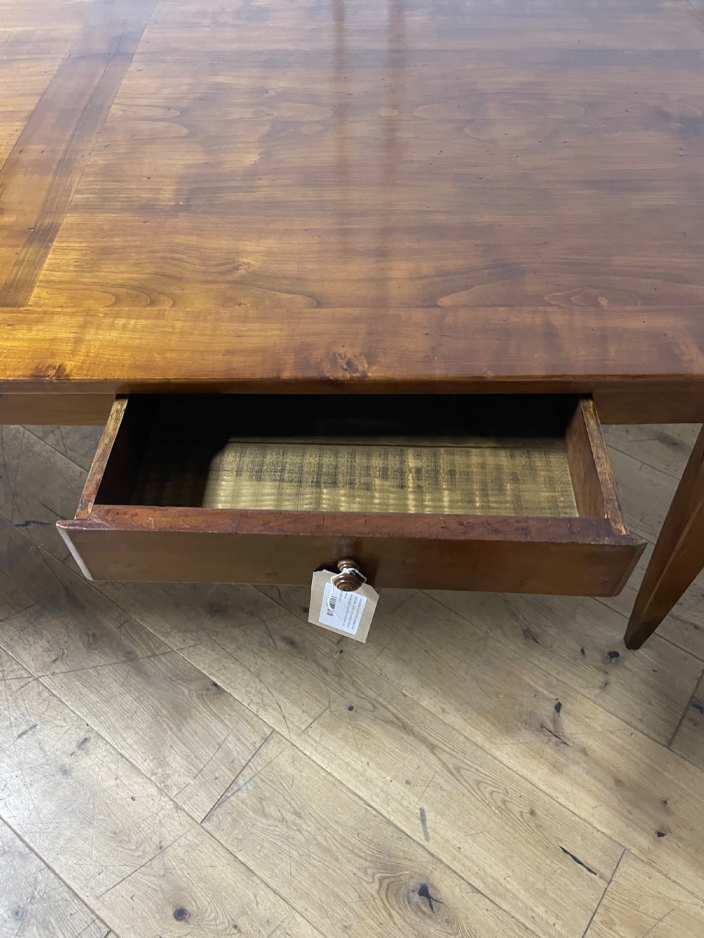 Cherrywood farmhouse table View V