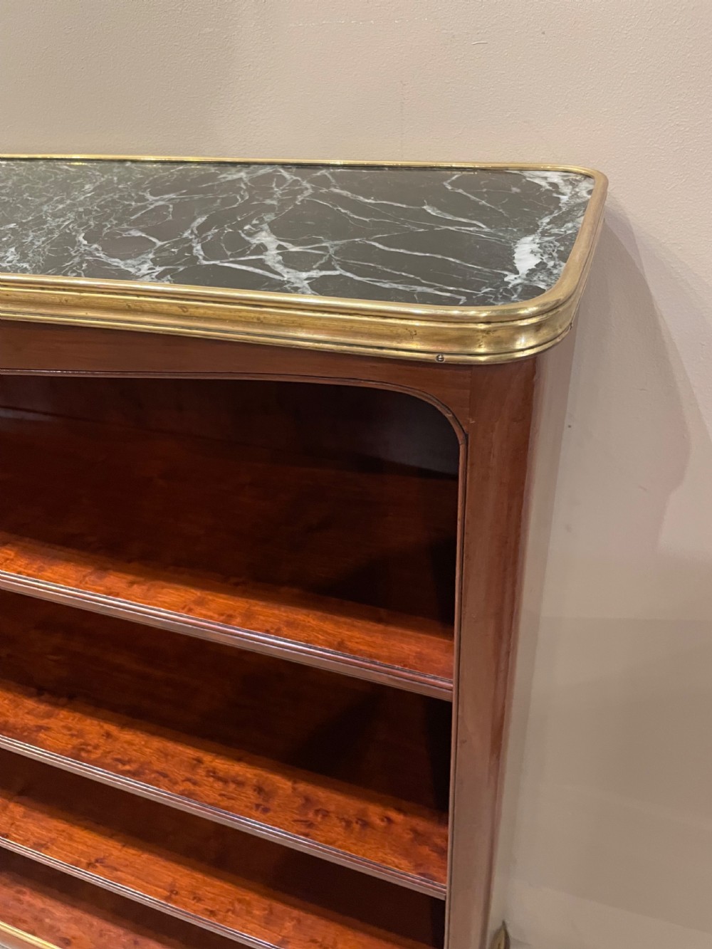 Small Napoleon III open bookcase  View III