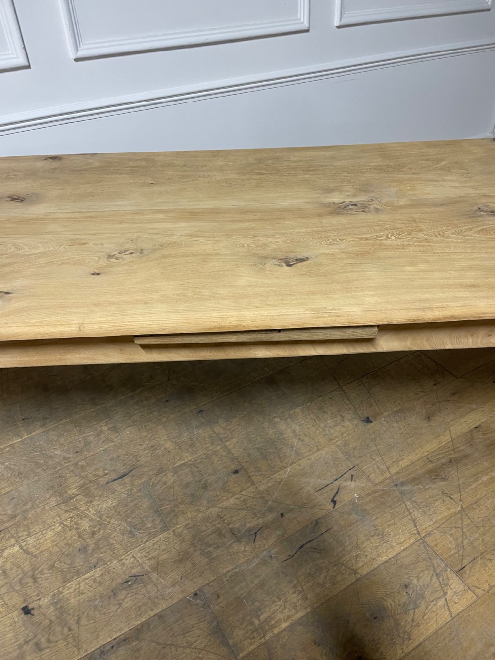 Scrubbed elm farmhouse table  View X