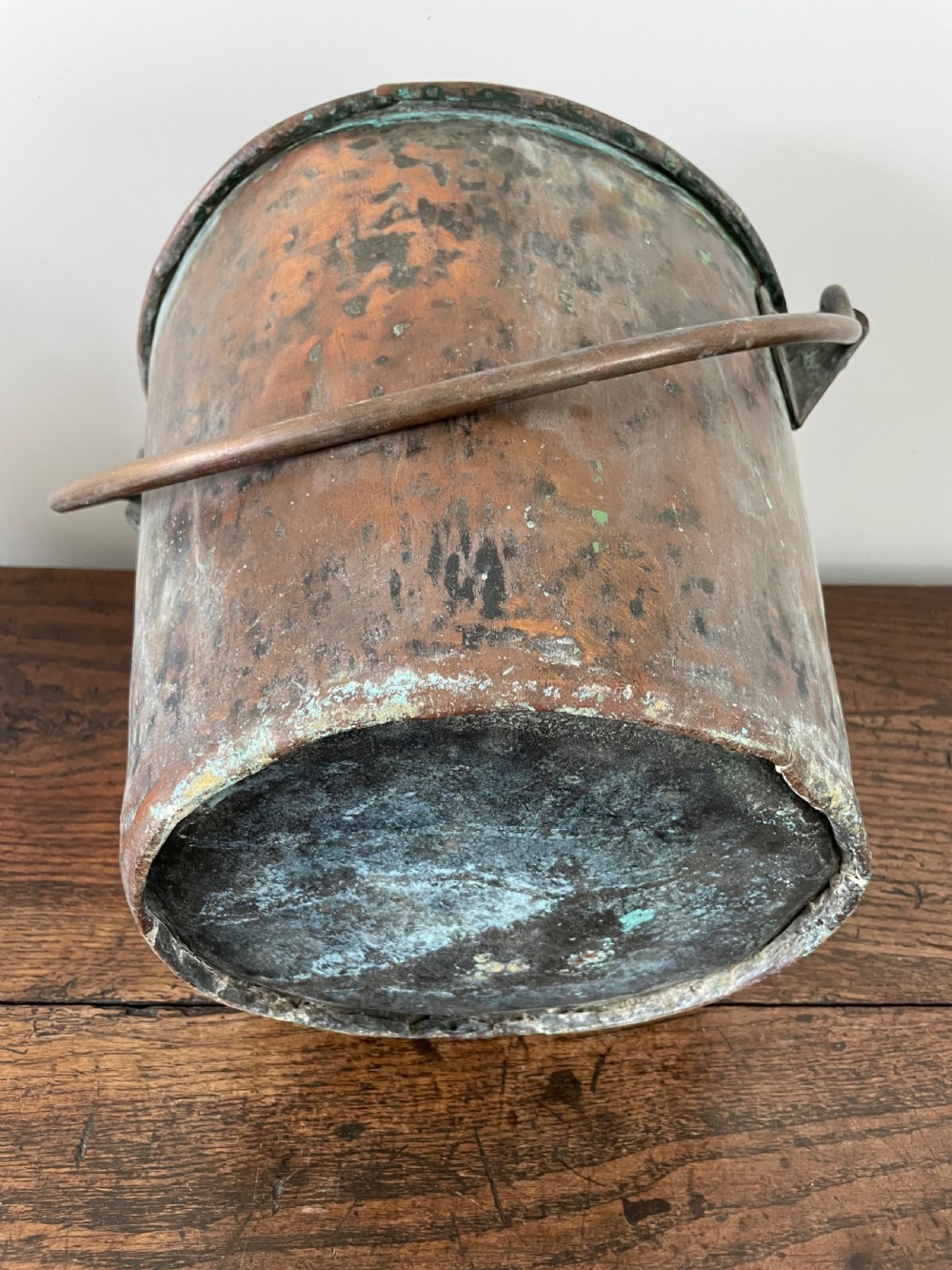 Antique copper bucket  View VII