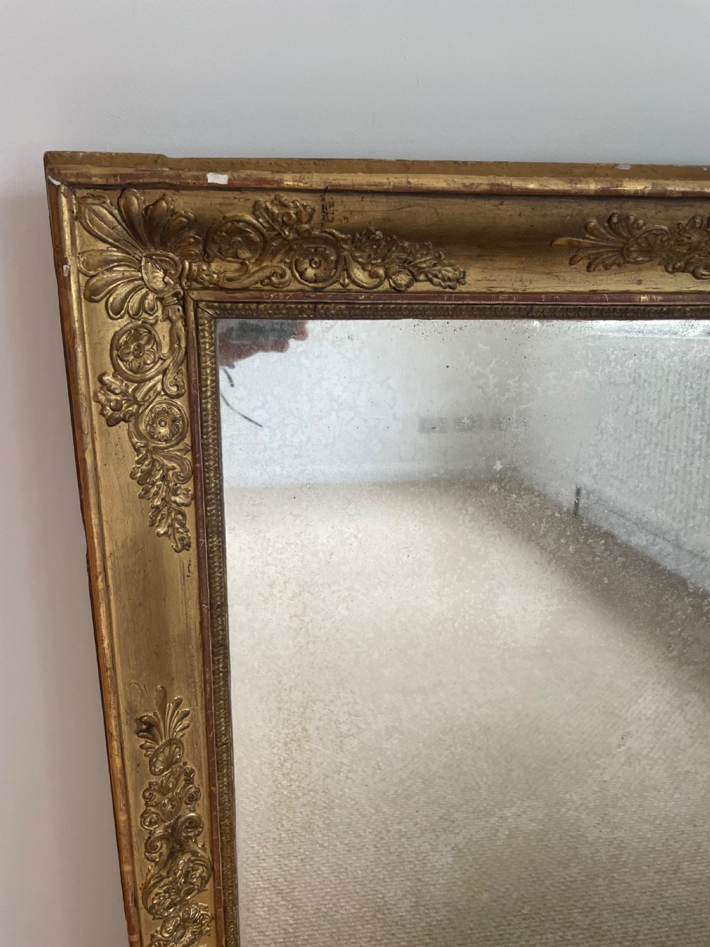 19th century gilt mirror  View III