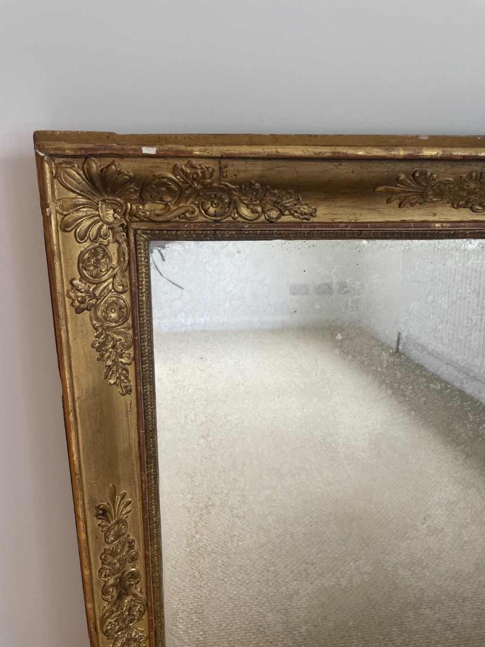 19th century gilt mirror  View IV