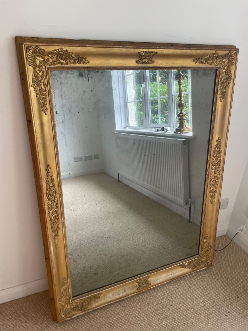 19th century gilt over mantle 