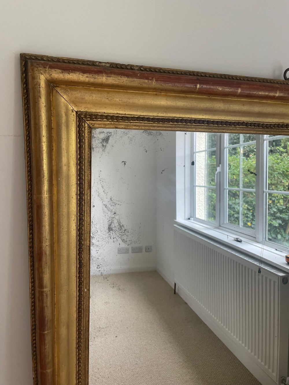 Large antique gilt overmantle  View II