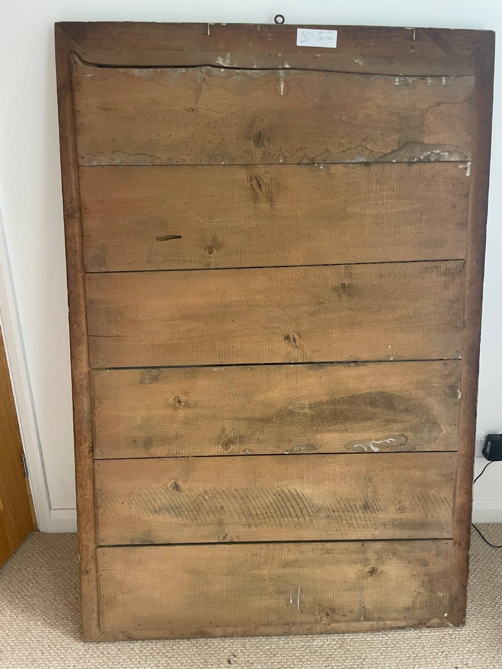 Large antique gilt overmantle  View IX