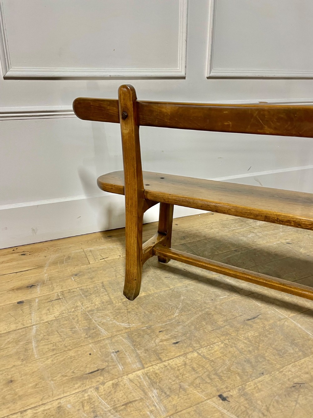 Elm hall bench  View V
