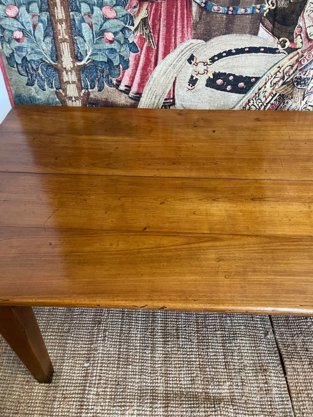 Cherry wood farm house table  View VI