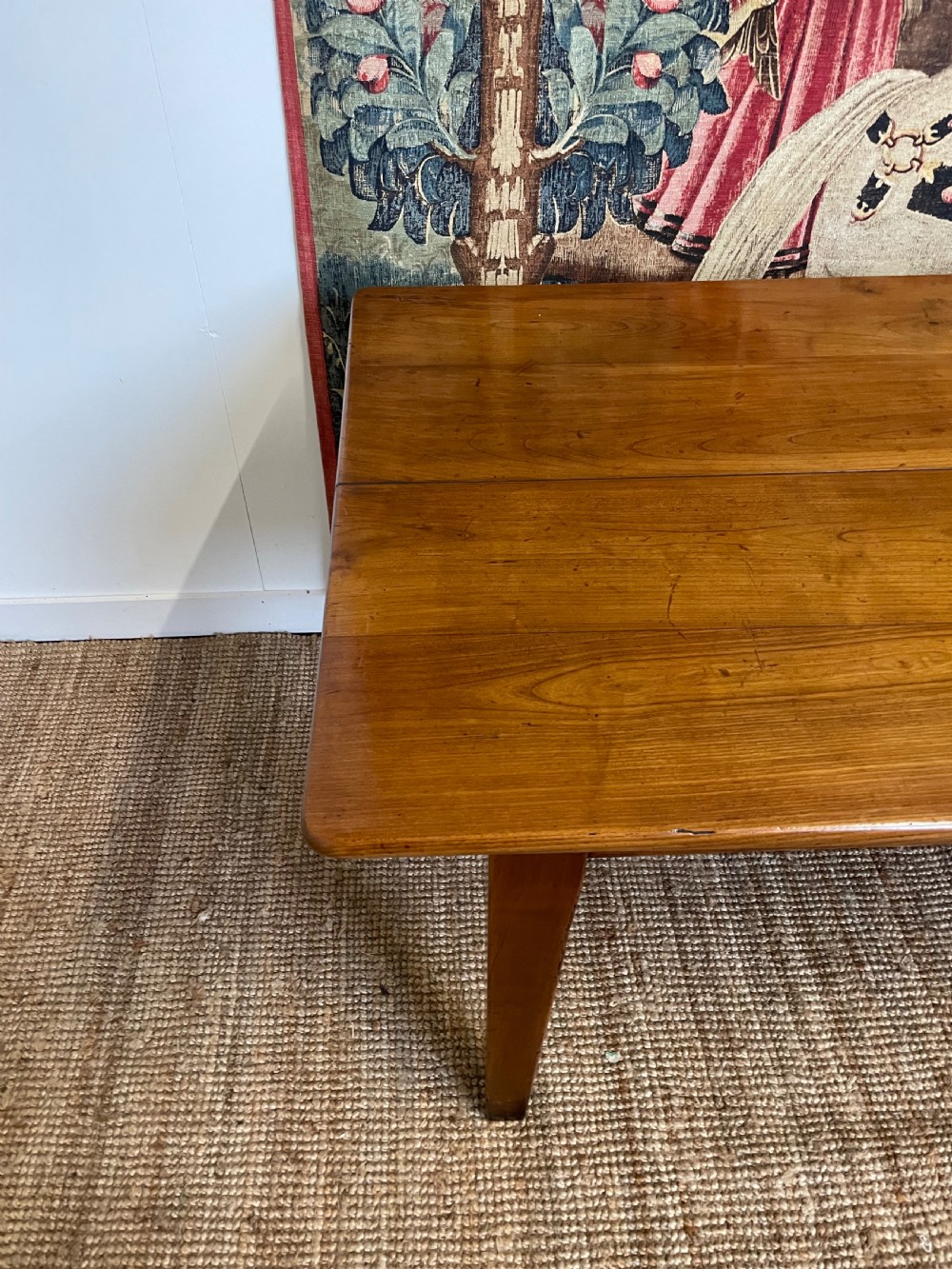 Cherry wood farm house table  View VII