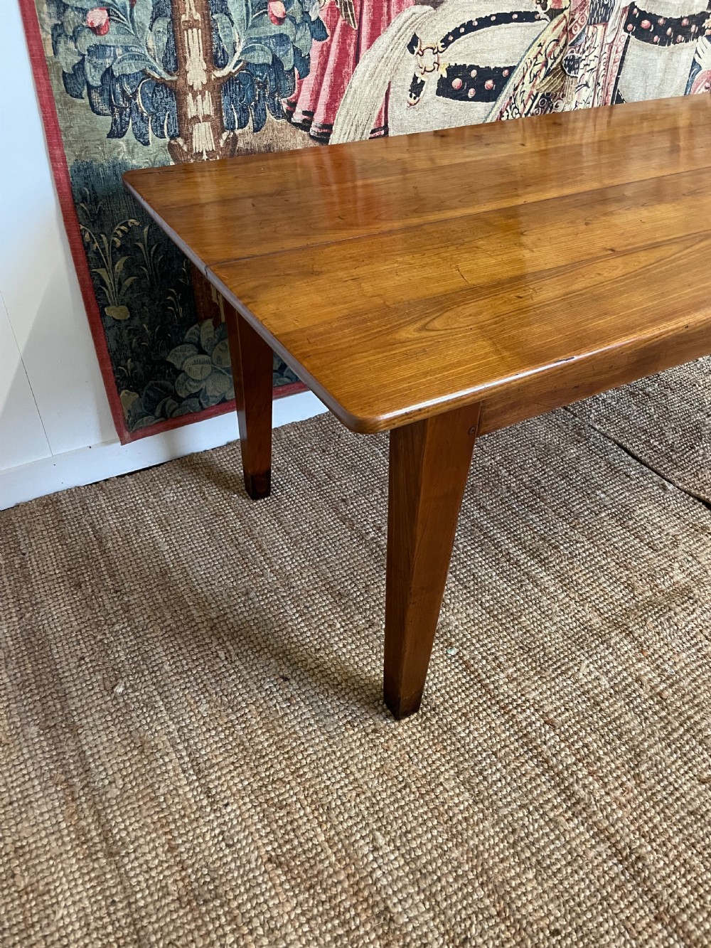Cherry wood farm house table  View VIII