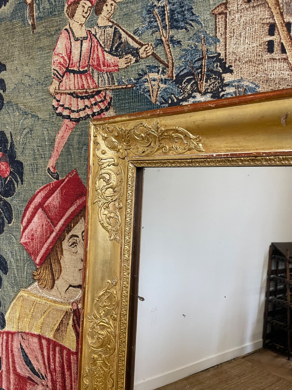 Antique gilt overmantle  View VI