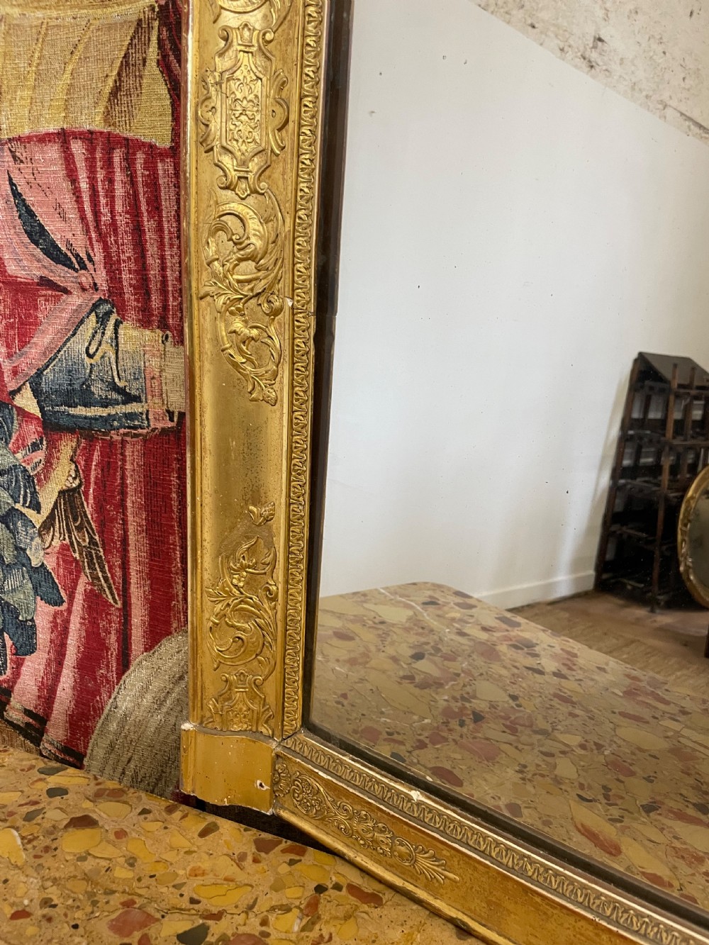 Antique gilt overmantle  View VII