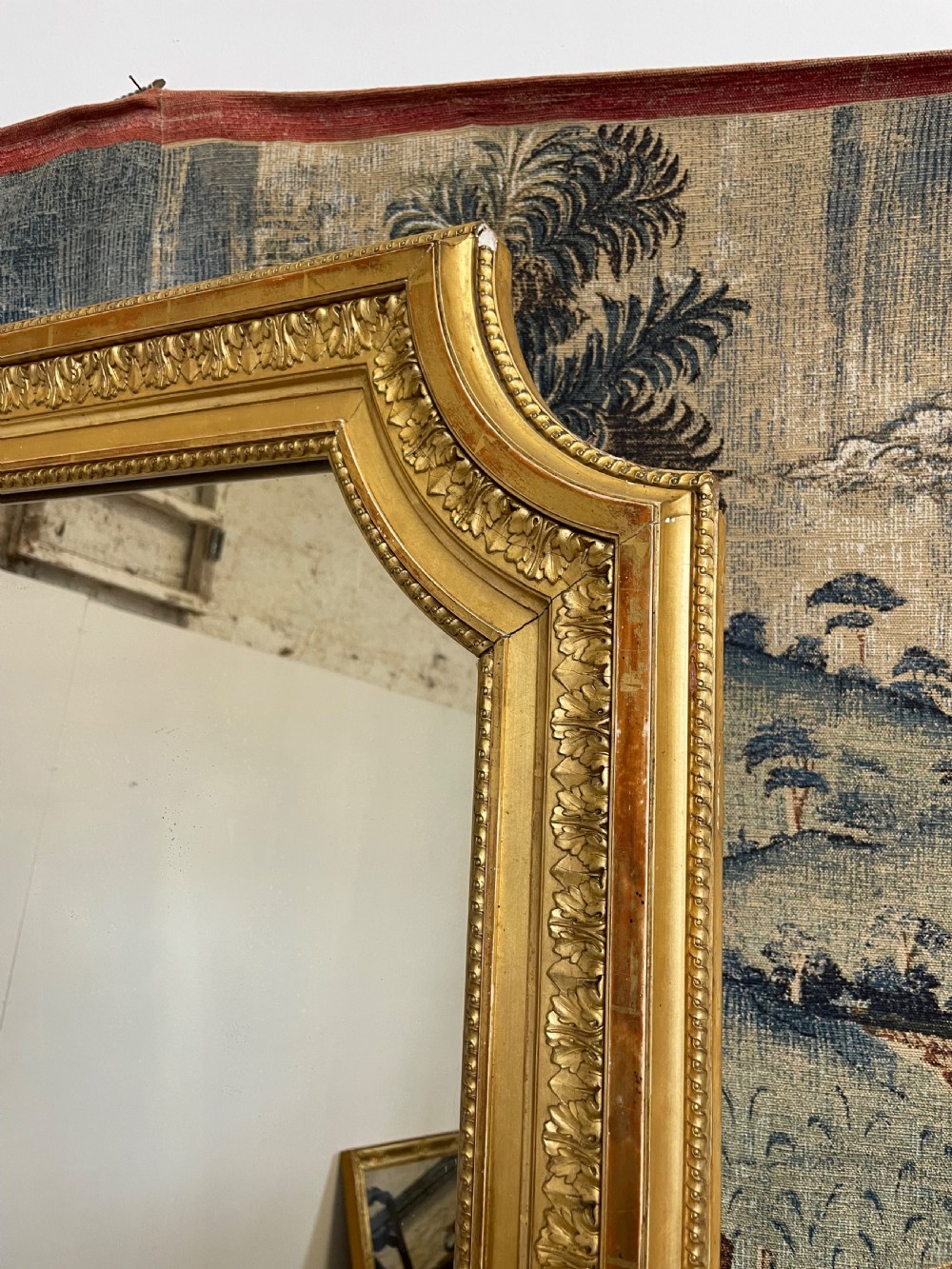 Antique gilded overmantle  View VI