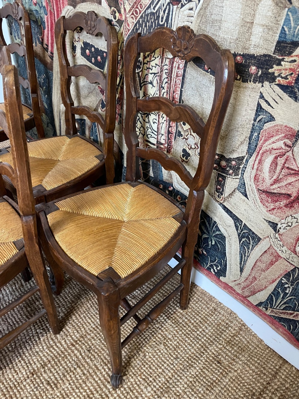 Set 6 oak chairs  View IV