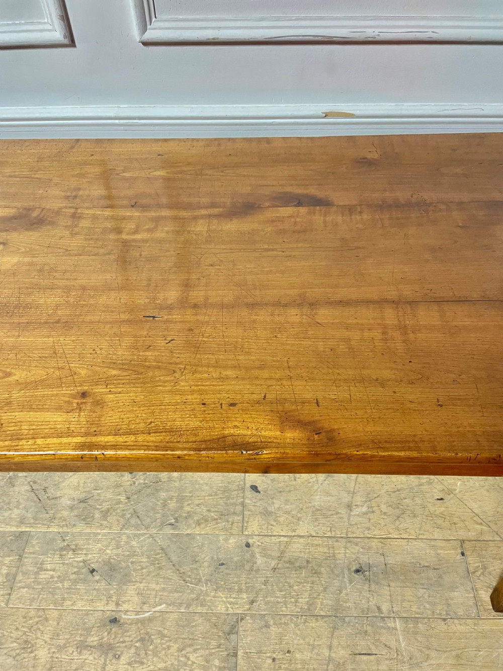 Small cherrywood farm house table  View IV