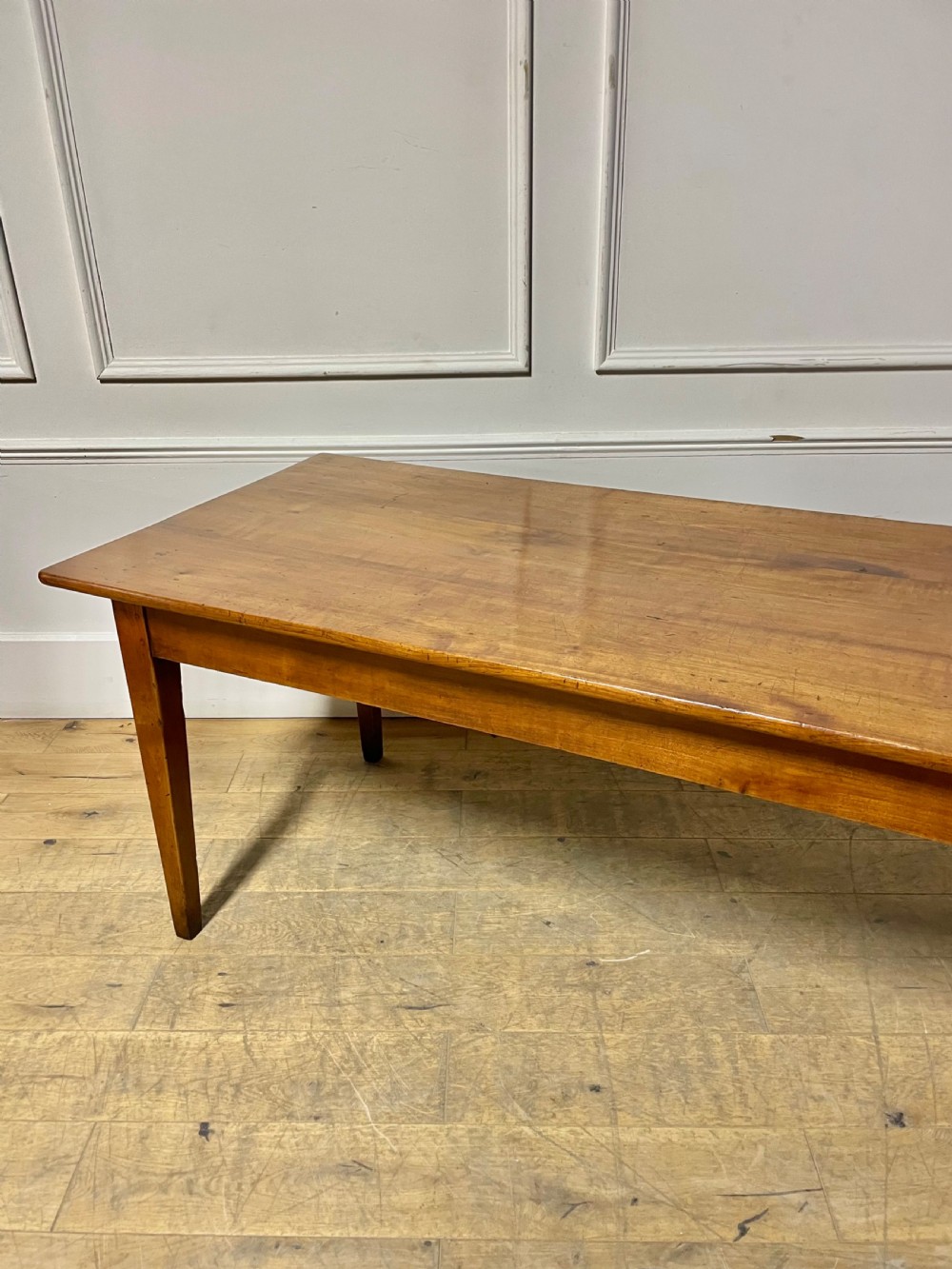 Small cherrywood farm house table  View VIII