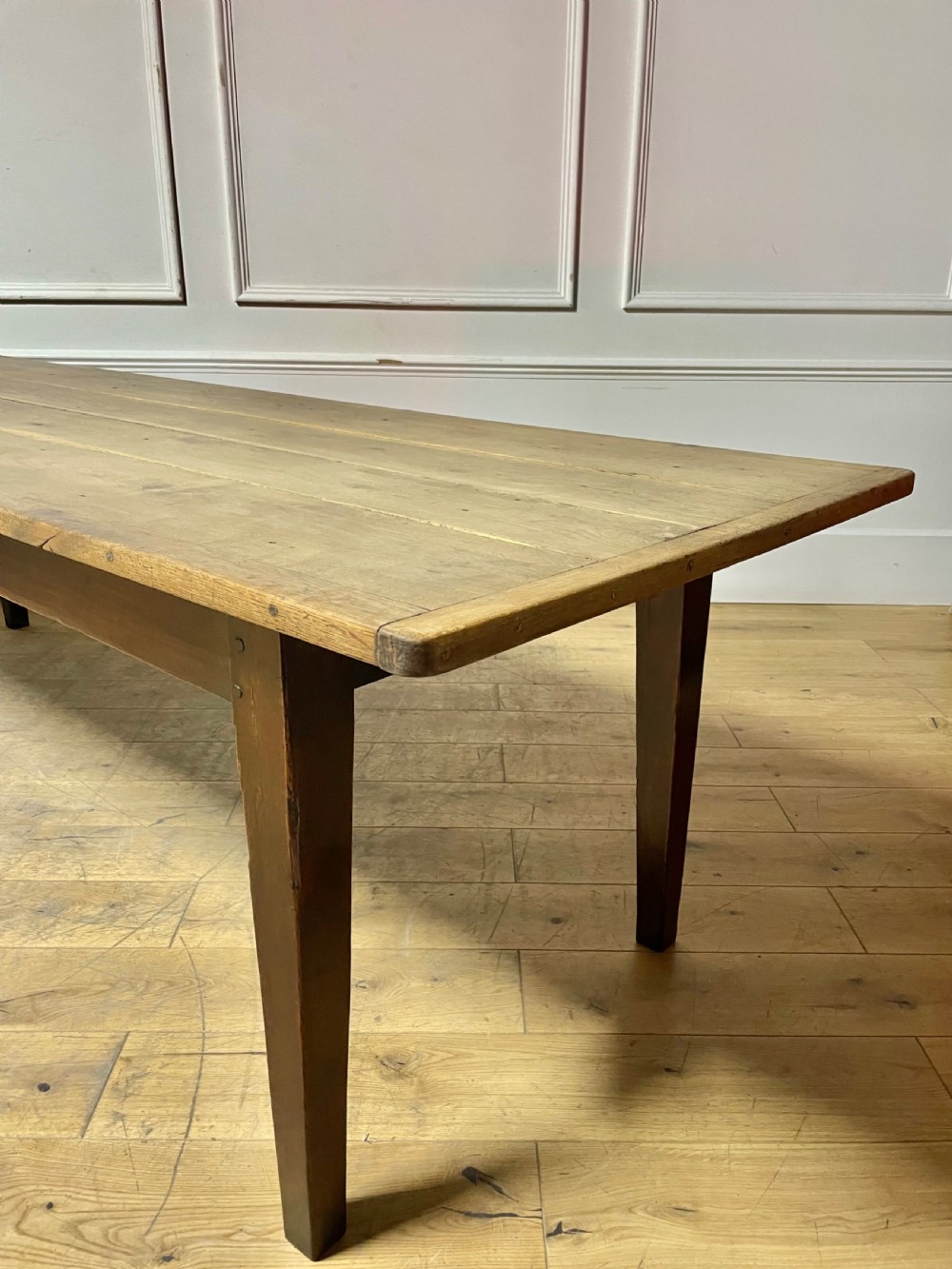 Oak farmhouse table 2.7m  View II