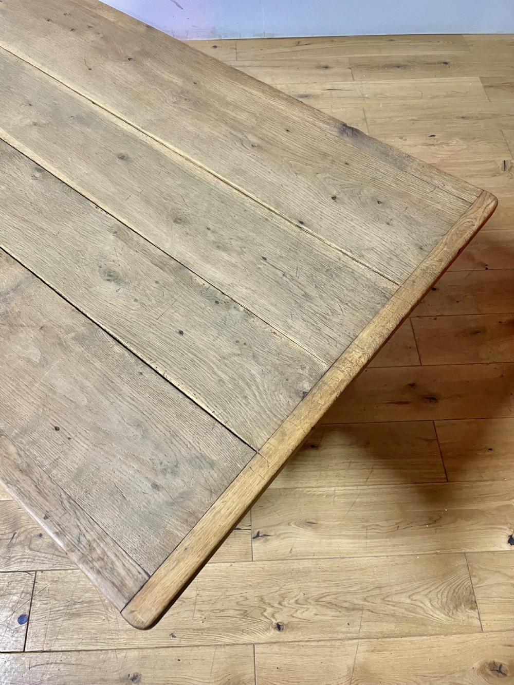 Oak farmhouse table 2.7m  View V